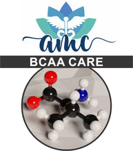 Load image into Gallery viewer, Supplementing with BCAAs may decrease muscle soreness by reducing damage in exercised muscles and can alter levels of certain chemicals in the brain, such as serotonin, which may be useful in decreasing exercise-induced fatigue. www.amcmed.co.za
