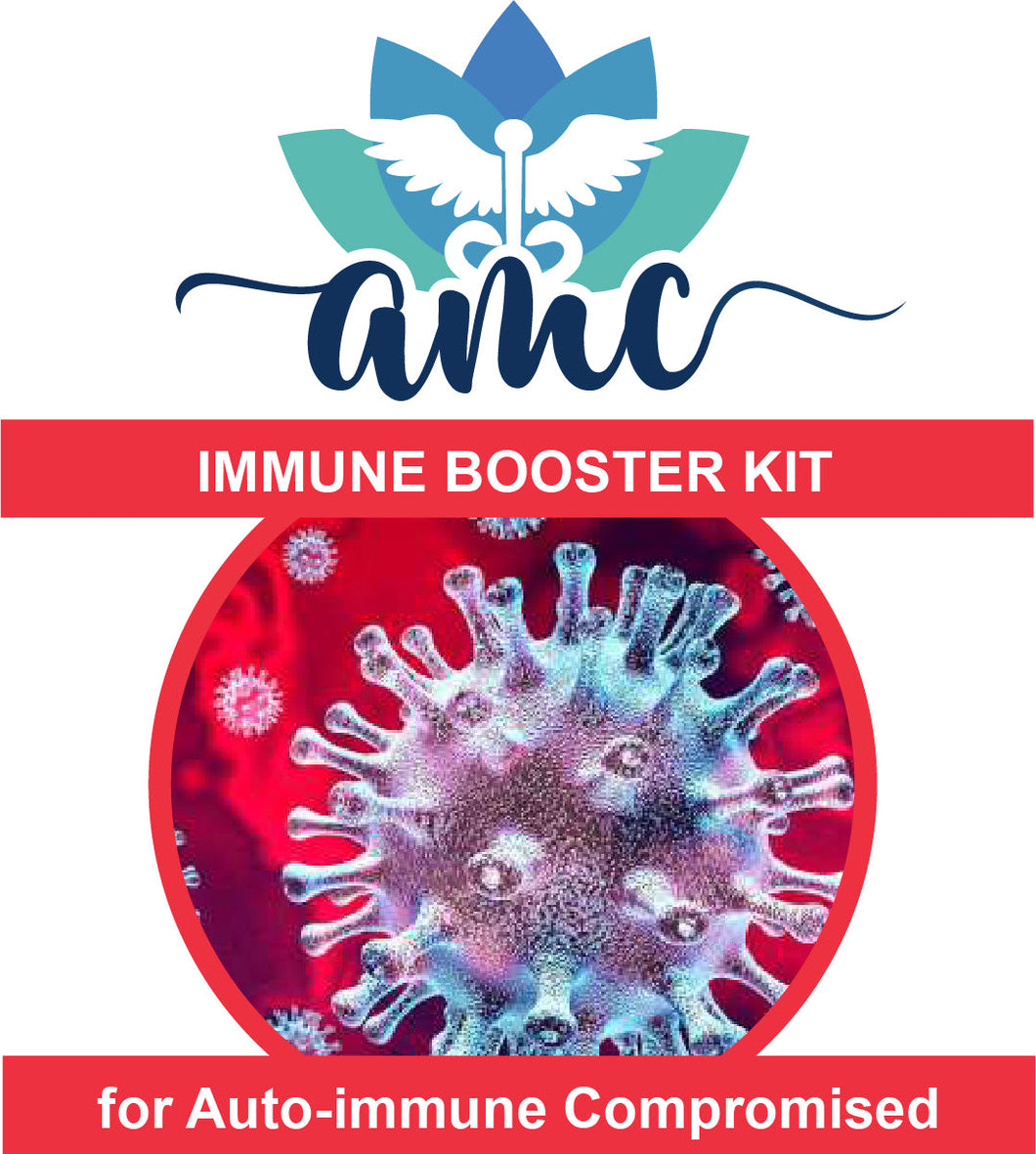 This kit is aimed at those with immune compromised conditions, using AMC's natural products to boost the immune system and fight viruses.  www.amcmed.co.za