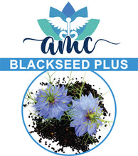 Load image into Gallery viewer, Black Seed Plus has unique immuno-modulatory and anti-inflammatory characteristics, as well as antioxidant potentially strong enough to inhibit some pathogenic proteins and reduce the side effects of chemotherapy. www.amcmed.co.za
