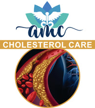 Load image into Gallery viewer, Cholesterol Care is a well formulated supplement designed to reduce cholesterol which is a type of waxy fat that your liver makes or that you absorb from foods.  www.amcmed.co.za
