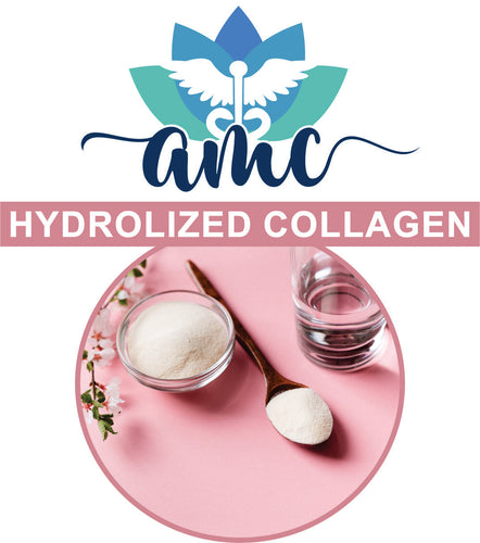 As we age, collagen in the skins inner layer can become depleted, leading to dryness, loss of elasticity, lines and wrinkles. Hydrolized Collagen is a nutricosmetic formulation designed to help improve the structure and stratification of collagen fibers within the skin and assist in slowing down the signs of skin aging.  www.amcmed.co.za